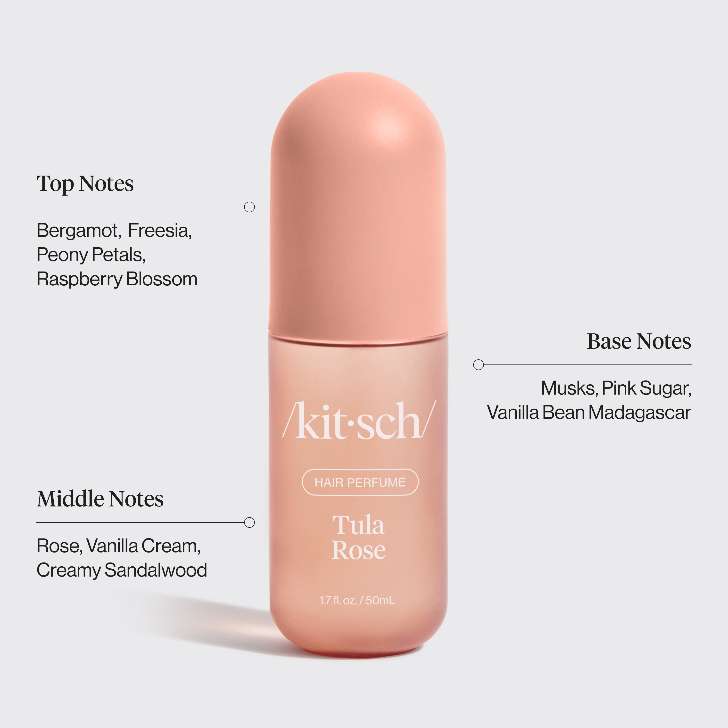 Tula Rose Hair & Body Perfume Mist